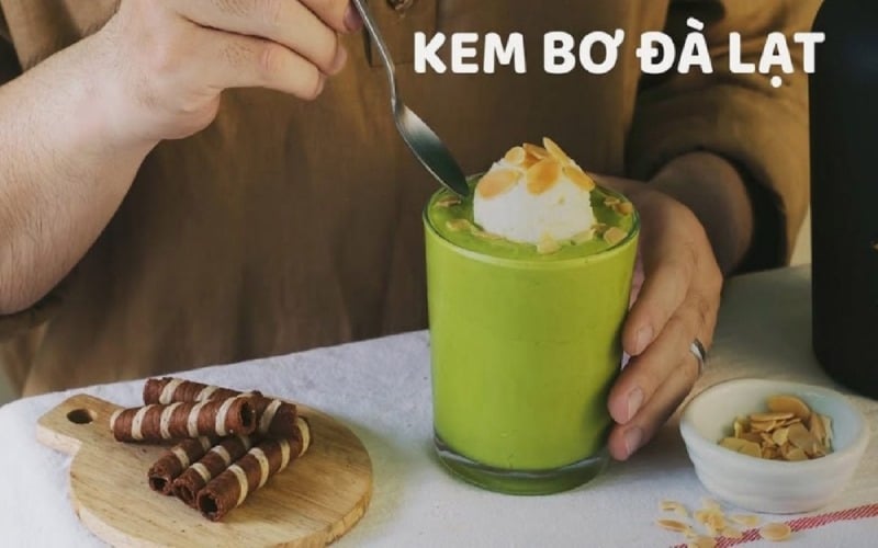 Kem bơ Đà Lạt 