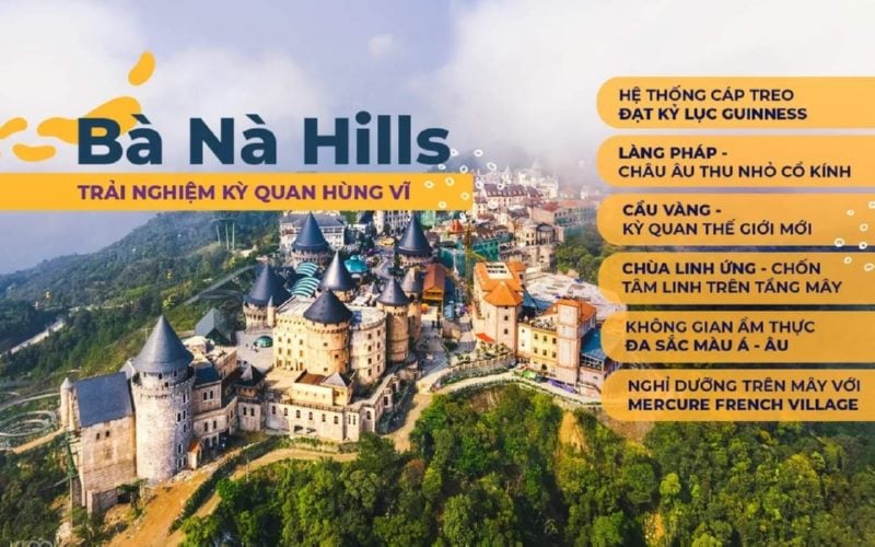 Sun World Ba Na Hills đẹp lộng lẫy 