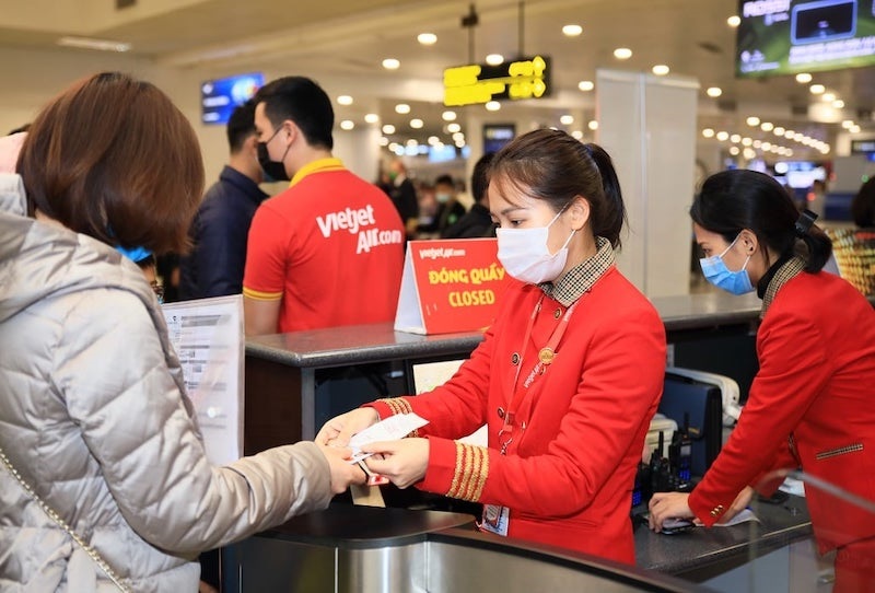 Tới đại lý cũng là một trong những cách hoàn đổi vé Vietjet