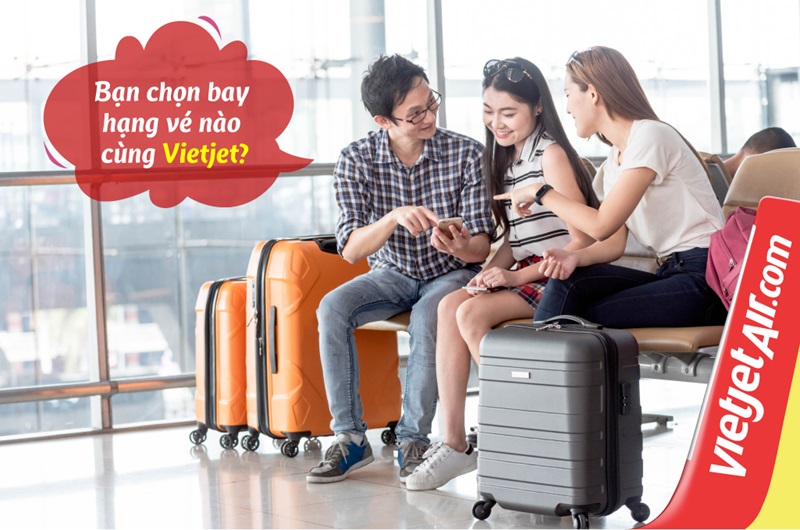 Chính sách đổi lịch bay Vietjet tùy theo hạng vé