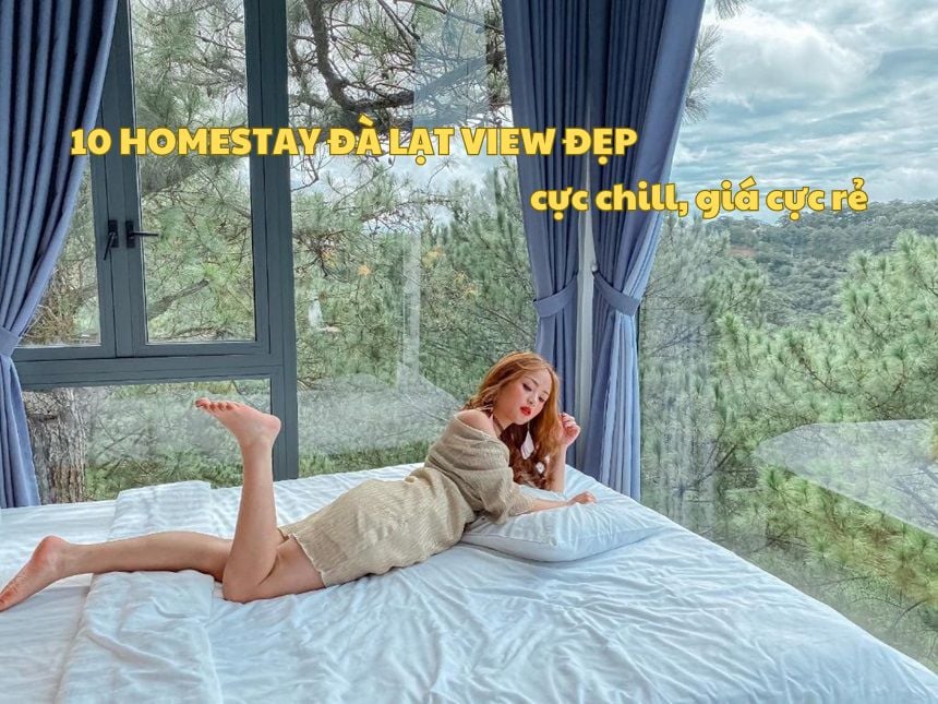 Top homestay Đà Lạt view đẹp cực chill, giá cực rẻ