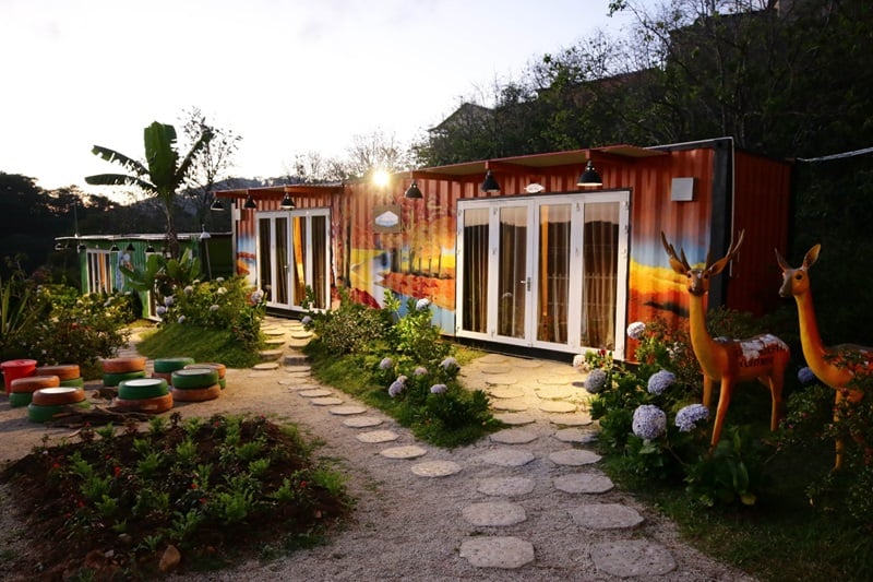 Homestay săn mây Đà Lạt - Homestay Container