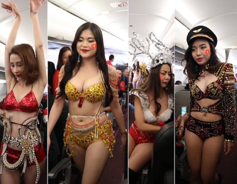 Ảnh hưởng tiêu cực từ chiến dịch Vietjet bikini trên chuyến bay đón U23