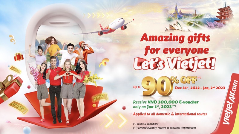 Vietjet liên tục cung cấp nhiều khuyến mãi hot cho hành khách