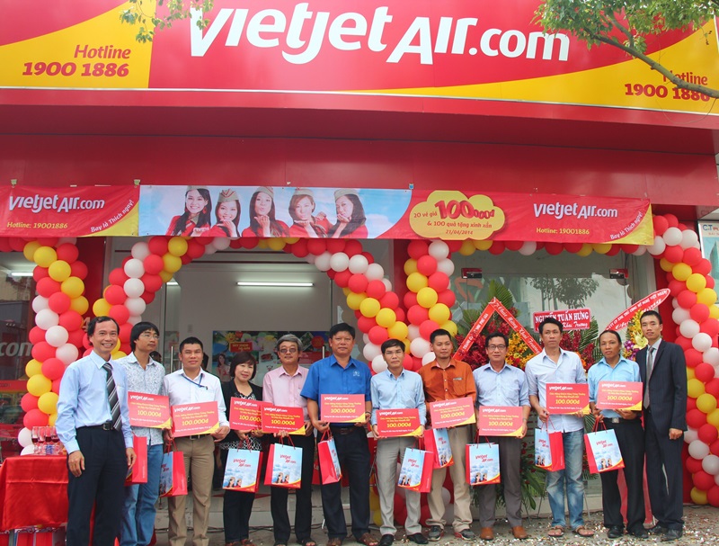 Địa chỉ chi tiết phòng vé Vietjet tại Hà Nội