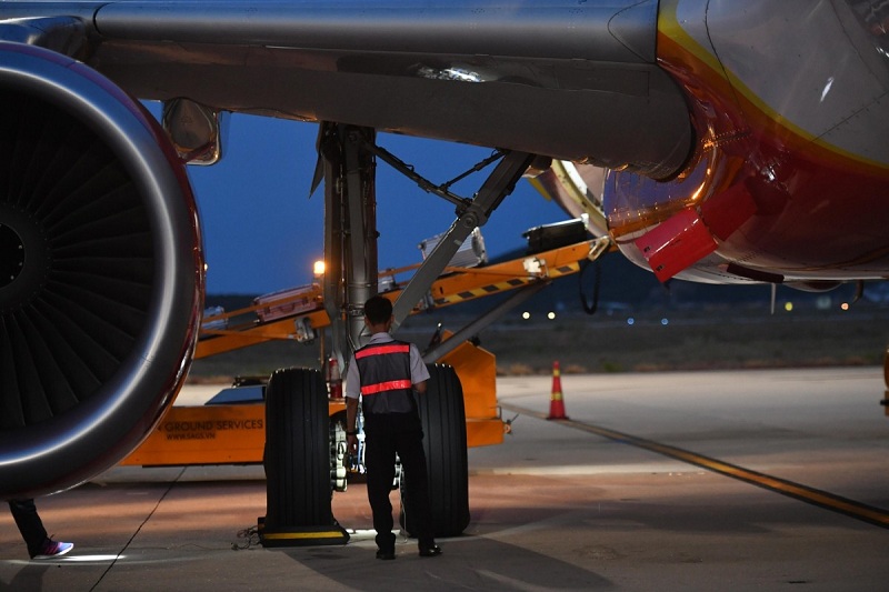 Máy bay Vietjet bị tai nạn tại sân bay Nội Bài