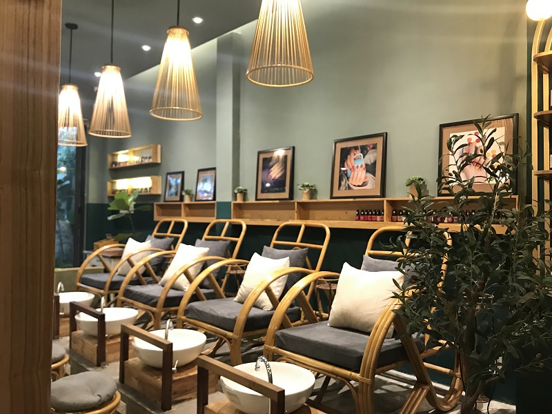 Bamboo Nails Spa là tiệm nail quận 2 có không gian thiết kế độc đáo, dịch vụ chuyên nghiệp.