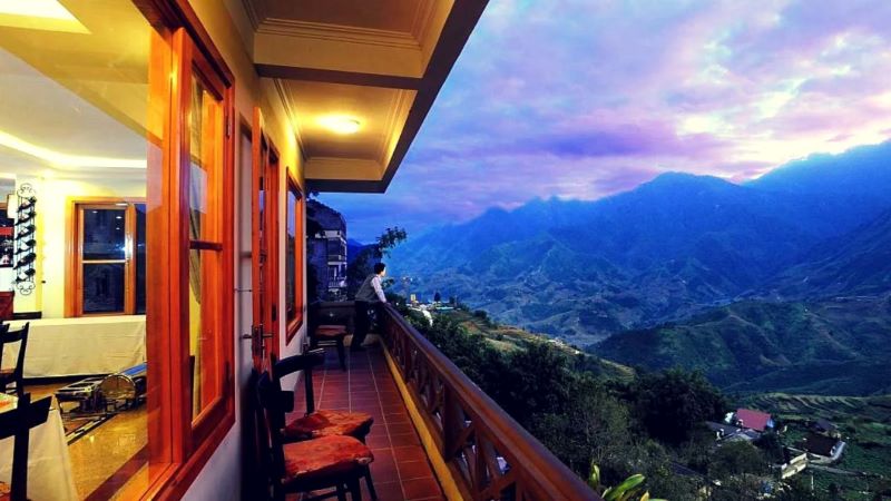 Khách sạn Lodge Sapa tạo nên một không gian yên bình và thanh tịnh khi du khách nghỉ dưỡng tại đây