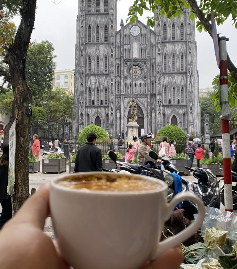 Trung Coffee - Quán cafe gần Nhà thờ Lớn Hà Nội