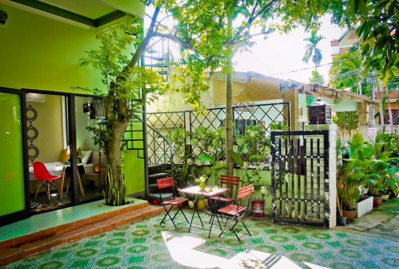 Không gian tại Xanh Lá Homestay Hội An