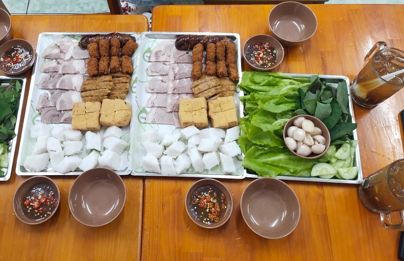 Bún đậu mắm tôm Mỹ Tho 3 Hiền.