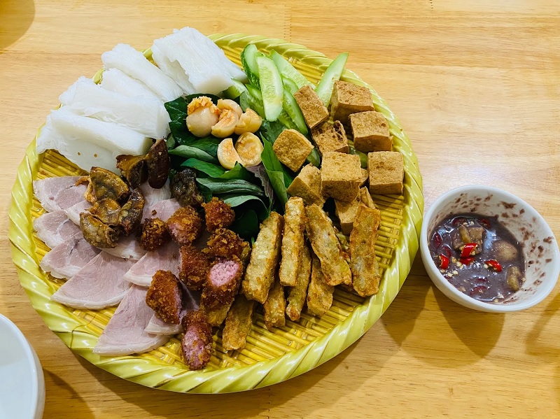 Bún đậu Nhà Kim.